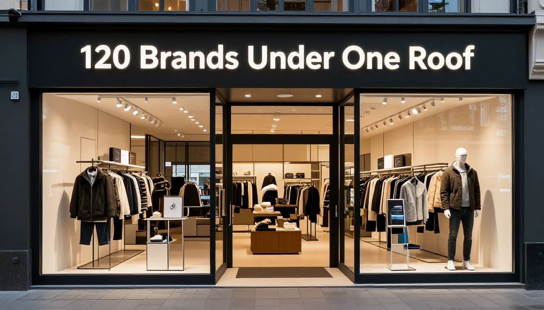 120 Marken unter einem Dach