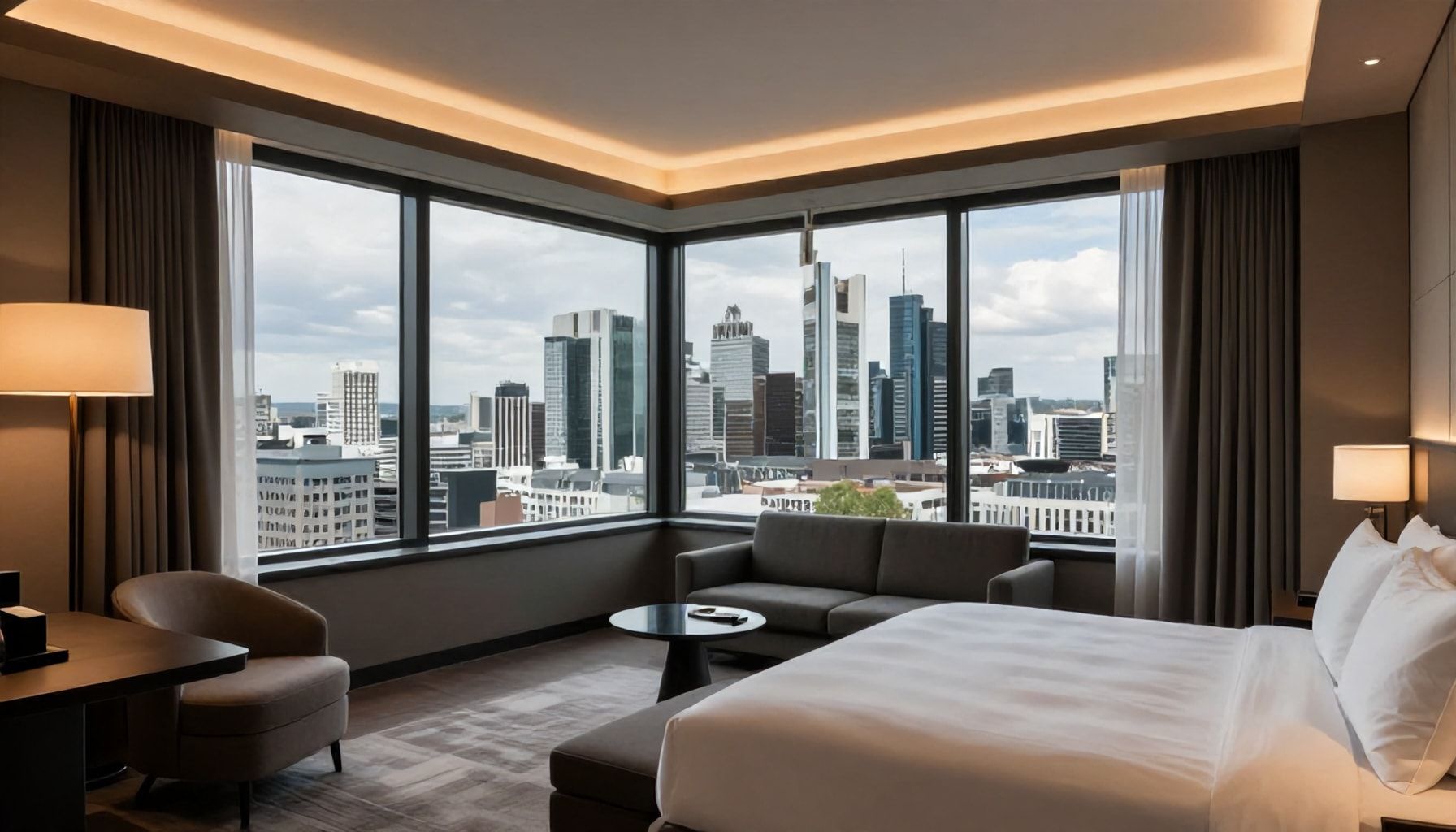 150 Zimmer mit Panoramablick