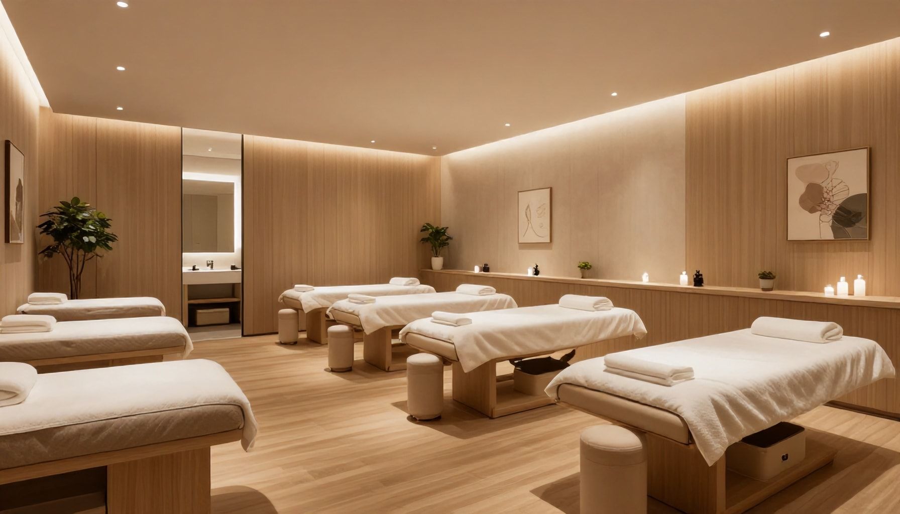 25 Behandlungsräume mit individuellen Konzepten