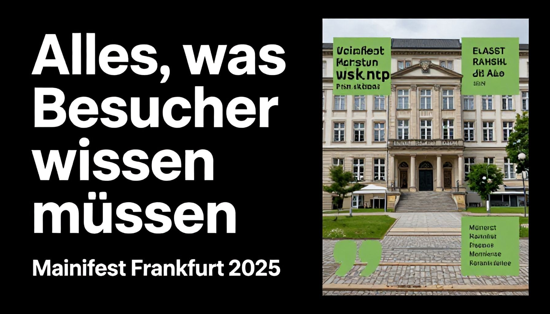 Alles, was Besucher wissen müssen