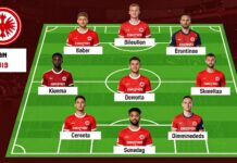 Eintracht Frankfurt stellt 11 Teilnehmer für Aufstellung gegen Mainz 05