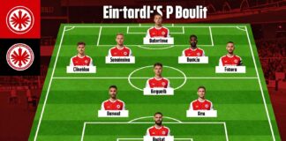 Eintracht Frankfurt stellt 11 Spieler gegen FC St. Pauli auf