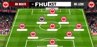 Eintracht Frankfurt stellt 11 Spieler gegen RB Leipzig auf