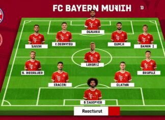 FC Bayern München stellt 11 Spieler gegen Eintracht Frankfurt auf