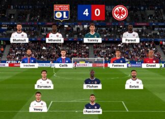 Lyon und Frankfurt mit elf Änderungen für das Duell