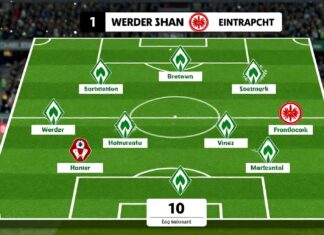 Werder Bremen startet mit 11 Spielern gegen Eintracht Frankfurt
