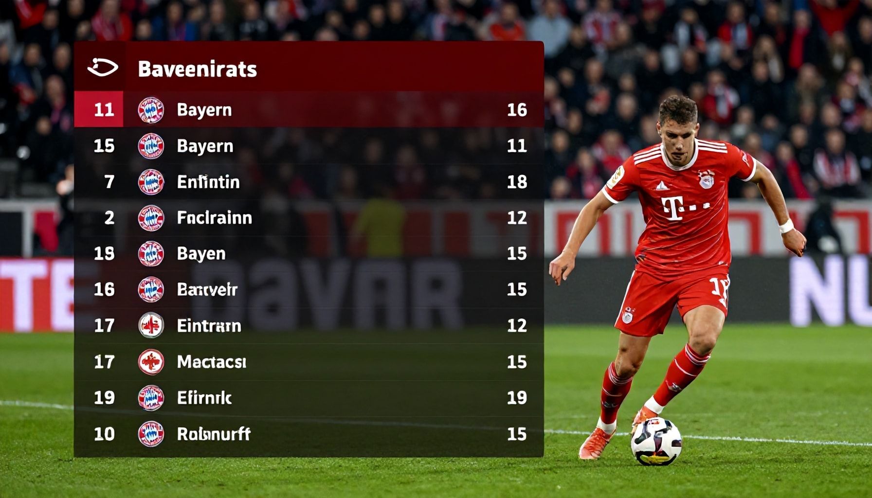 Bayern München festigt Tabellenführung