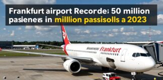 Frankfurts Flughafen verzeichnet 2023 über 50 Millionen Passagiere