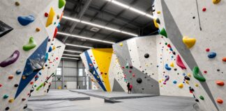 Neue Kletterhalle mit 2.000 Quadratmetern in Frankfurt eröffnet