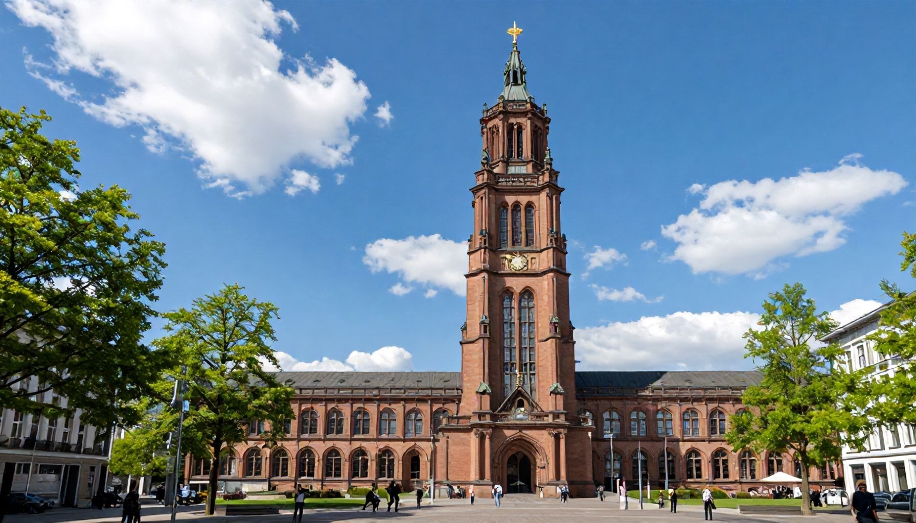 Das Leben im und am Messeturm