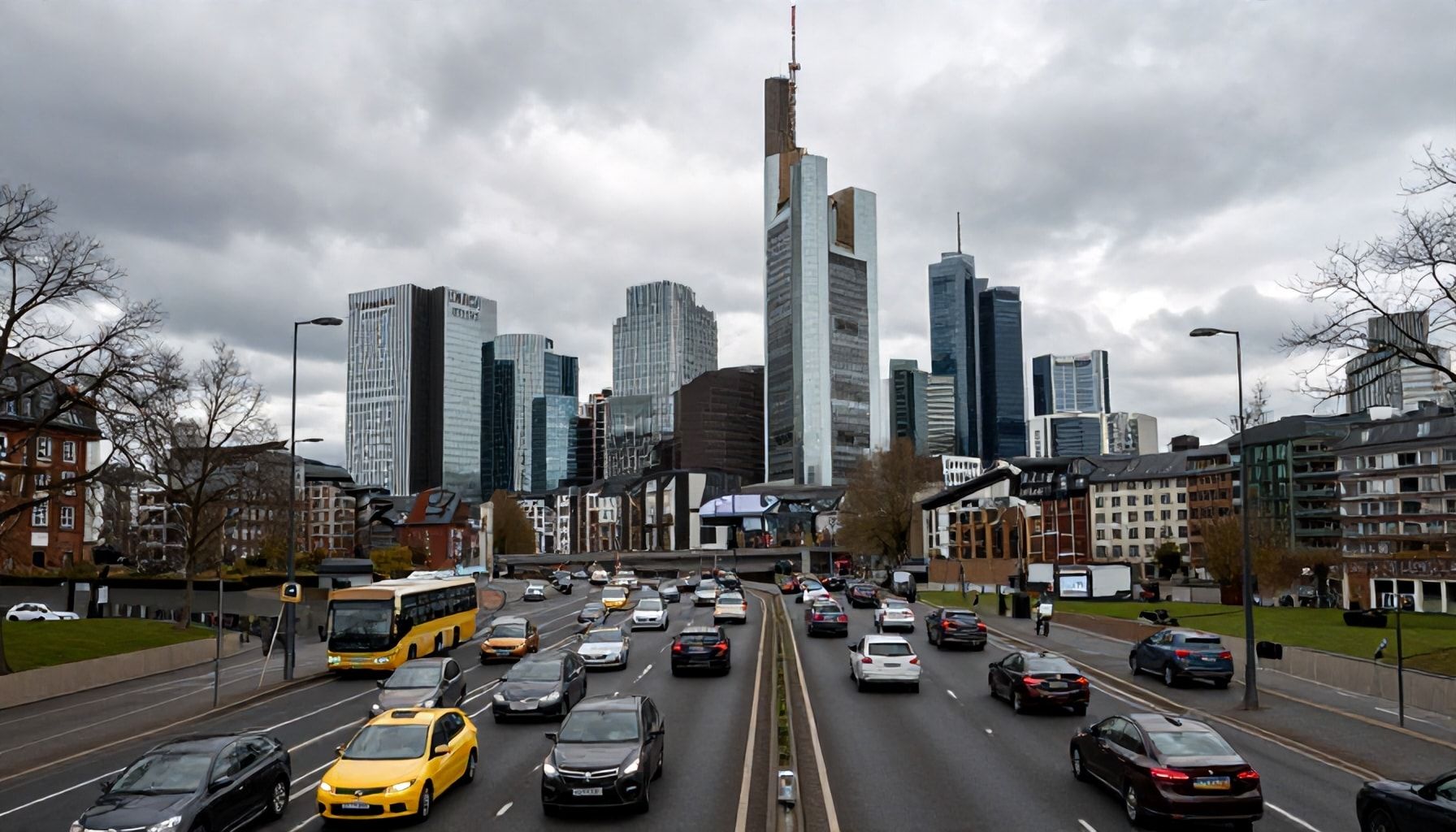 Der Frankfurter Ring: Ein Verkehrsknotenpunkt