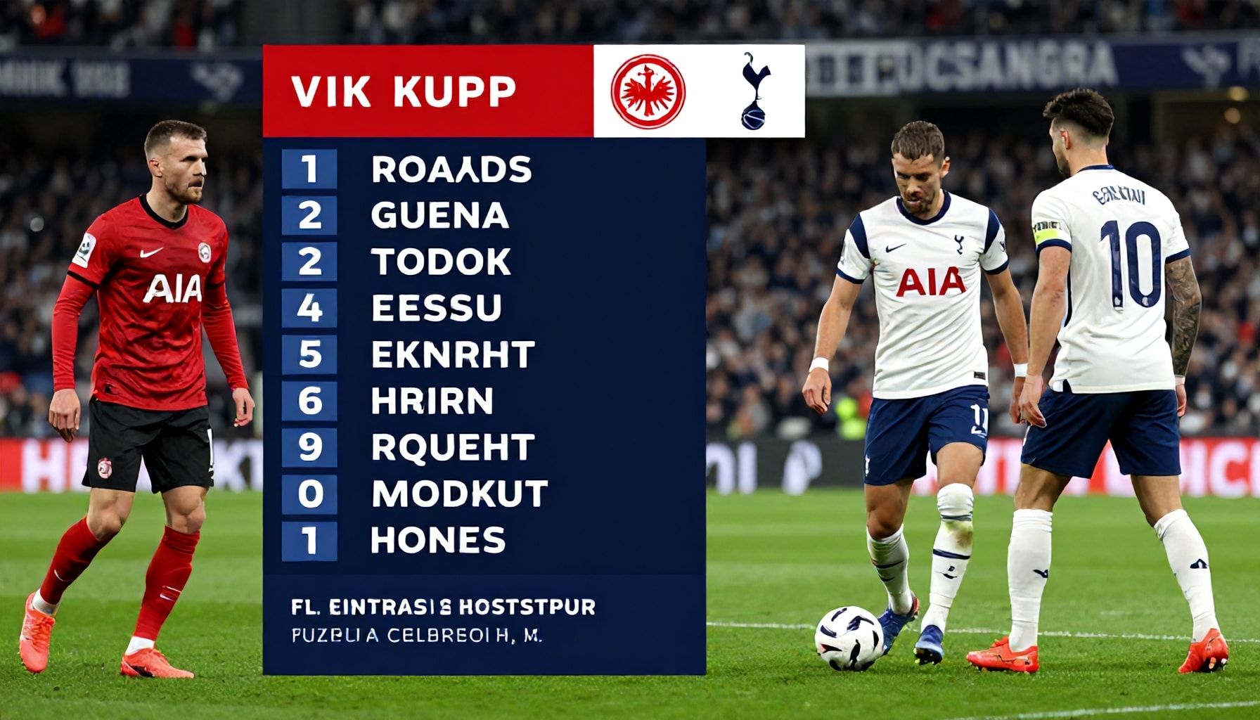 Die Aufstellung im Überblick