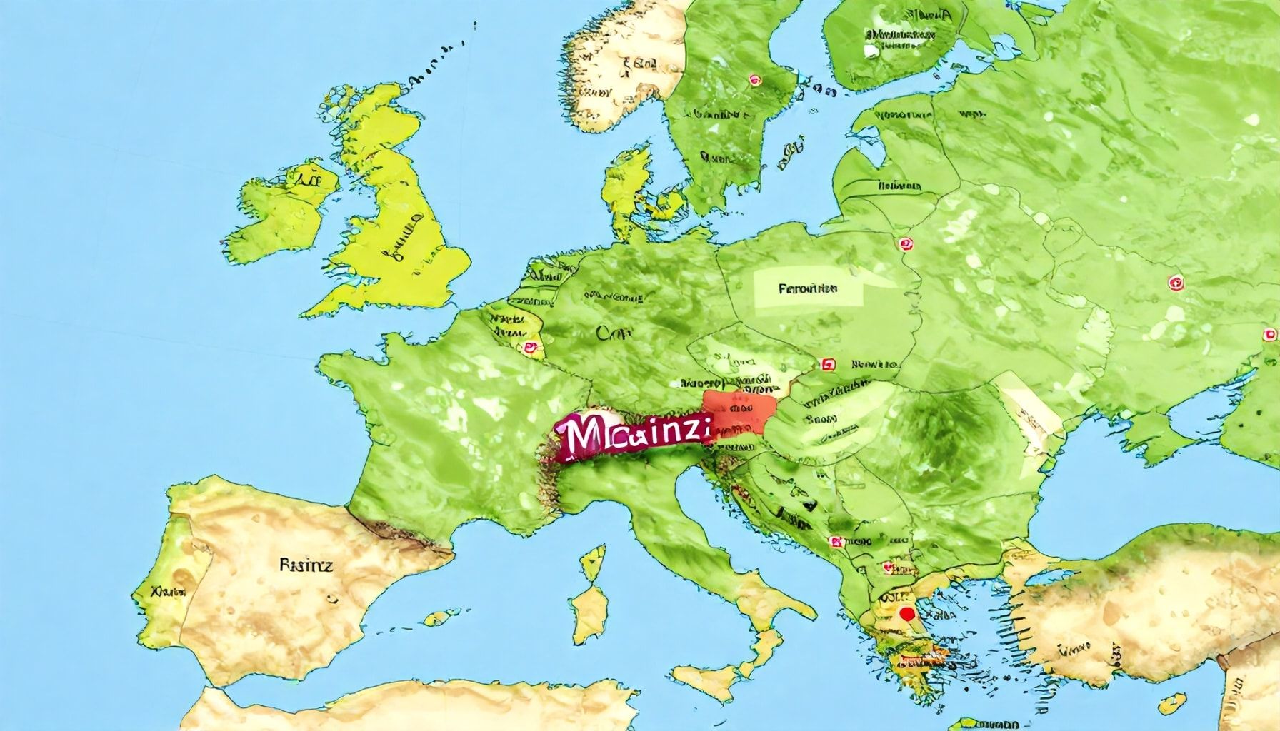 Die geographische Nähe zu Mainz