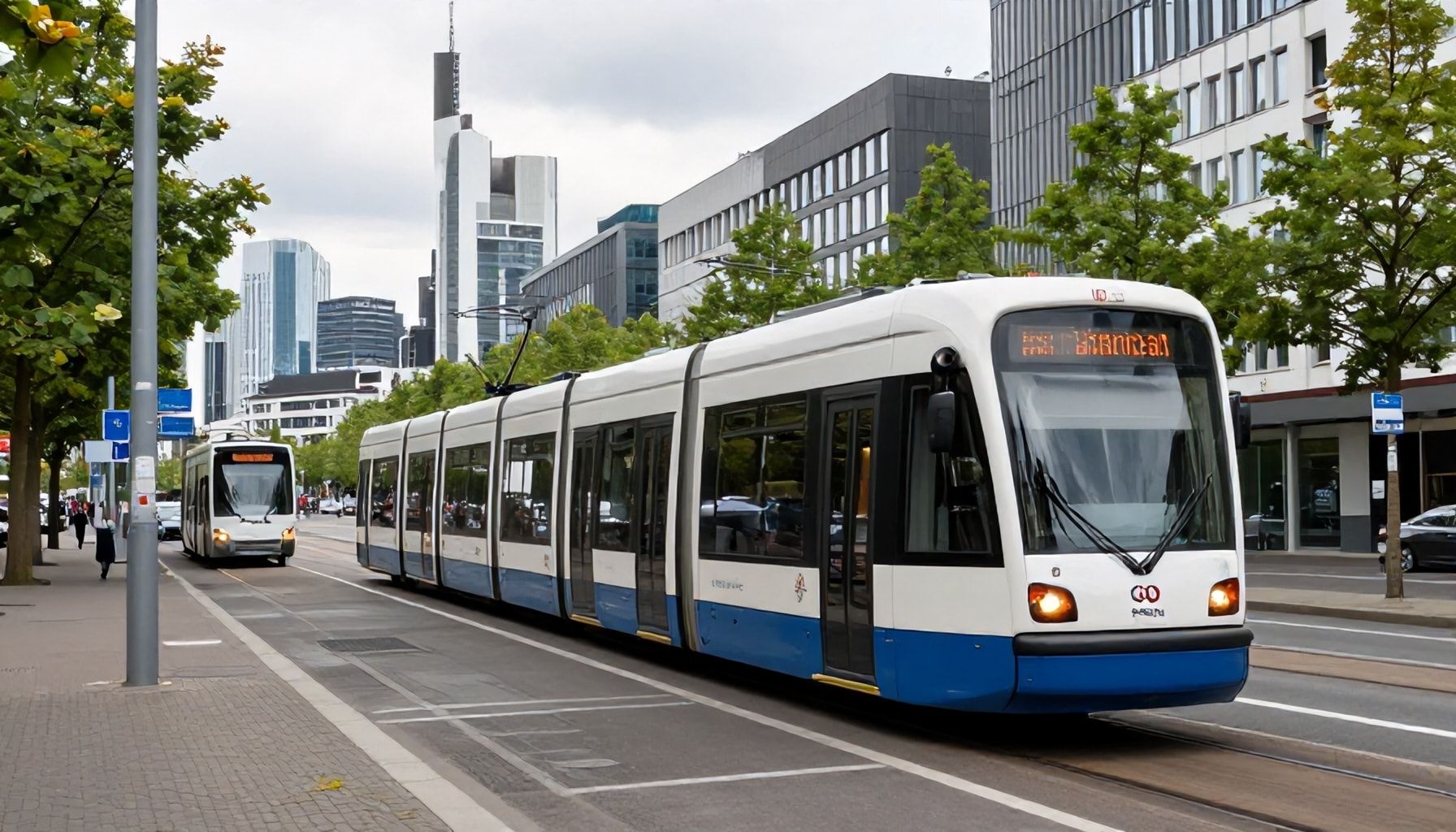 Die langfristigen Pläne für Frankfurts Straßenbahnnetz