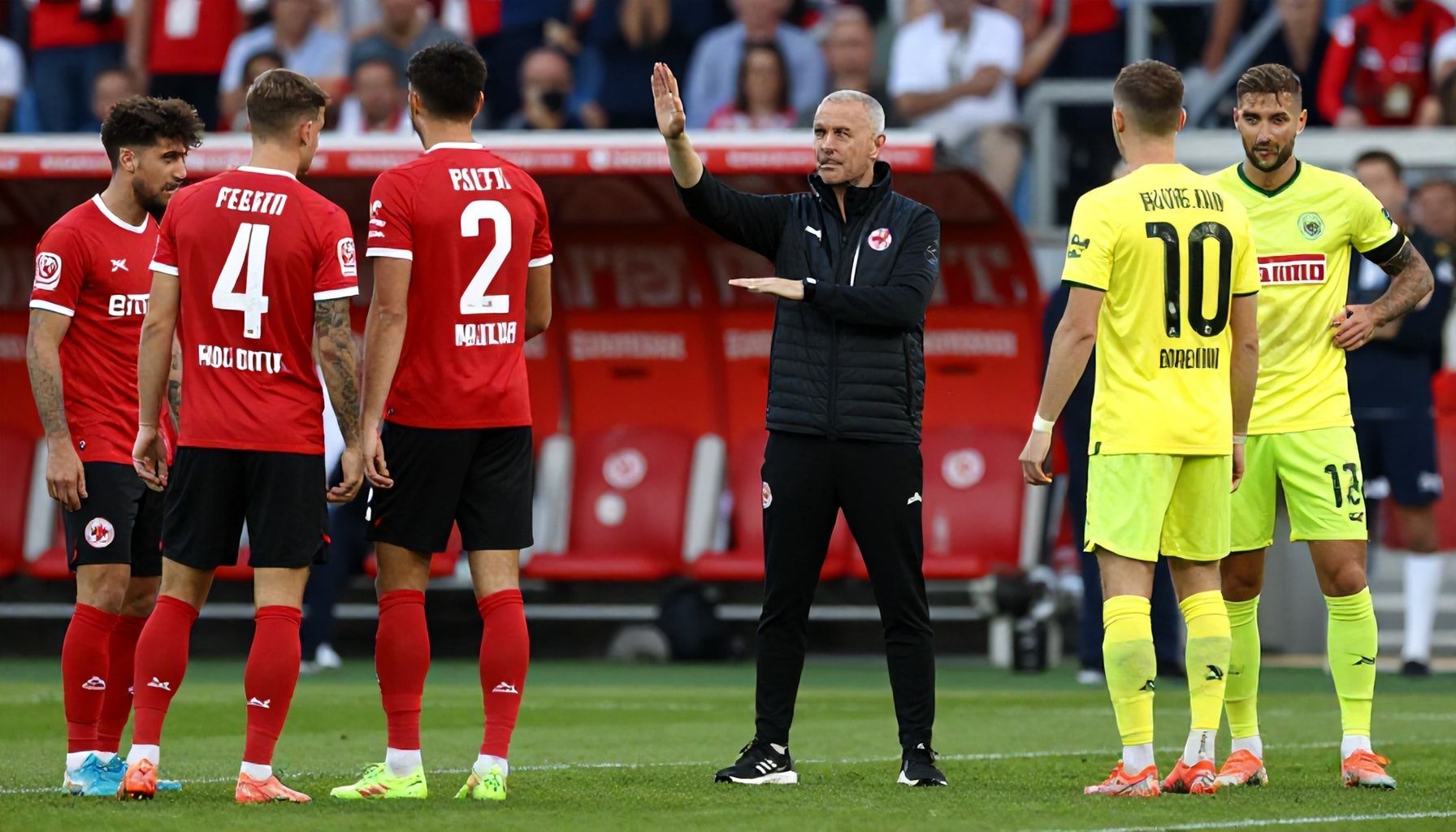 Die Reaktionen der Trainer