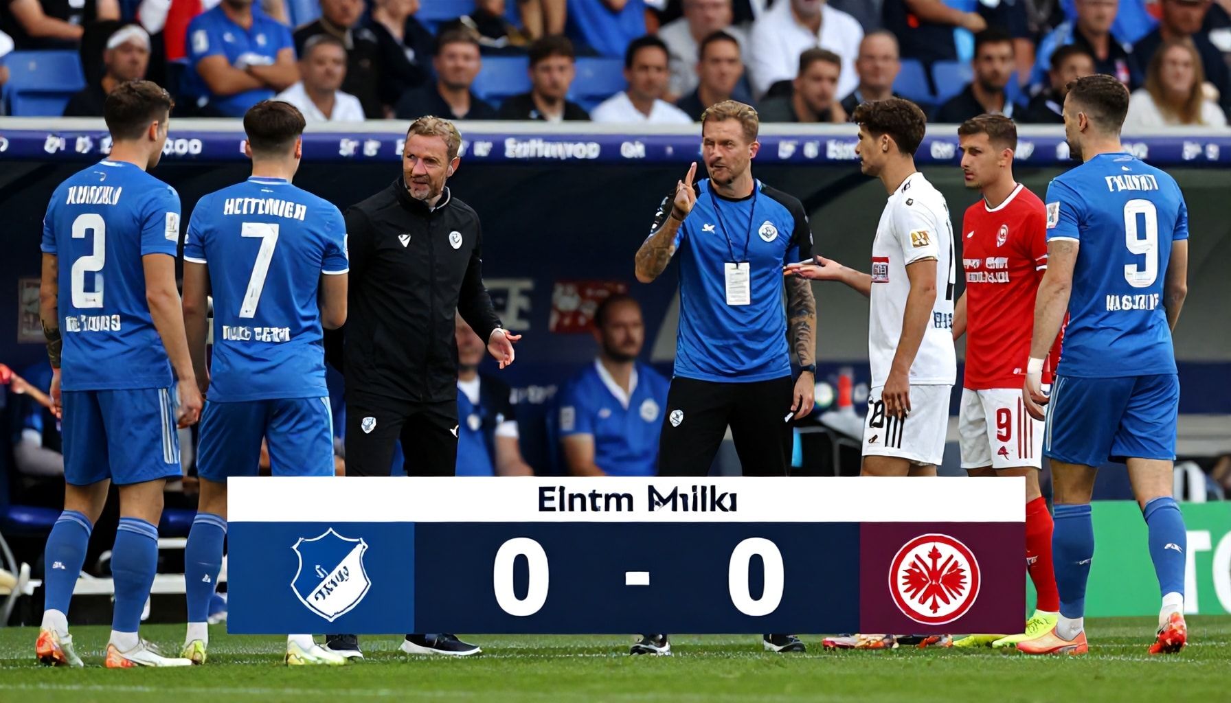 Die Reaktionen der Trainer und Spieler