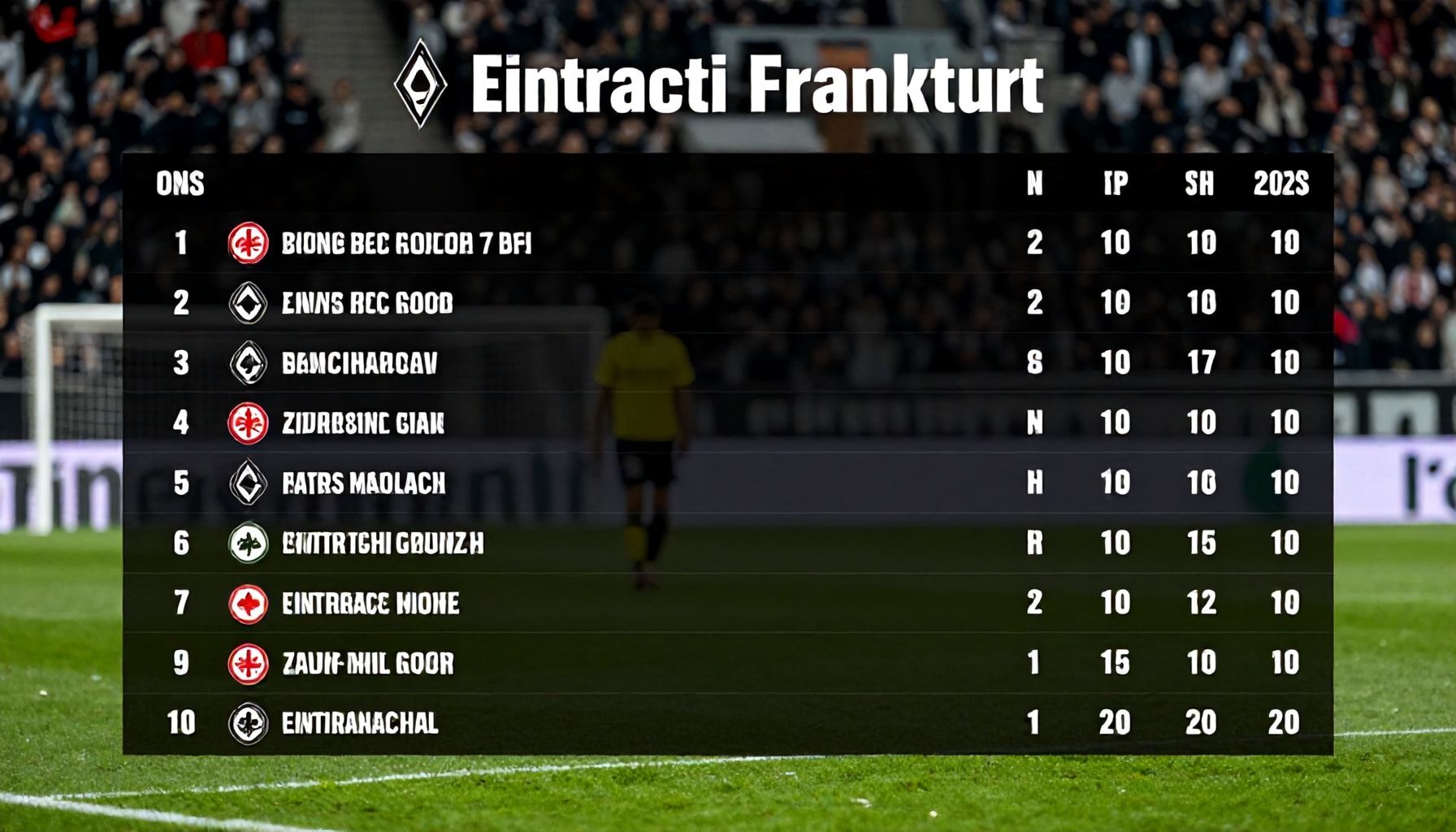 Die Rivalität auf dem Rasen