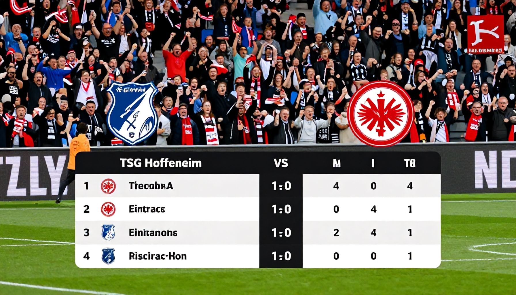Die Rivalität: Hoffenheim gegen Frankfurt