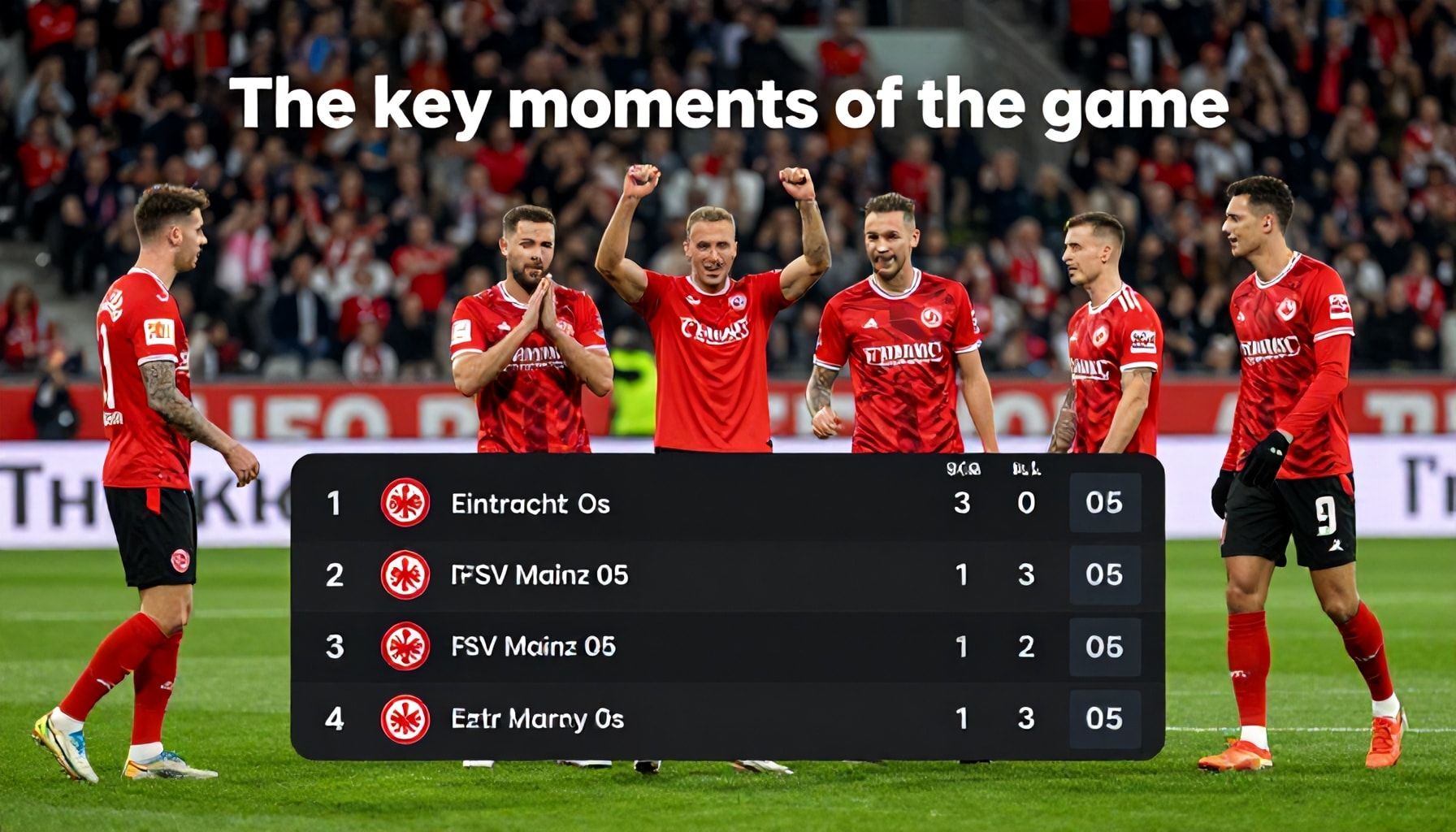 Die Schlüsselmomente des Spiels