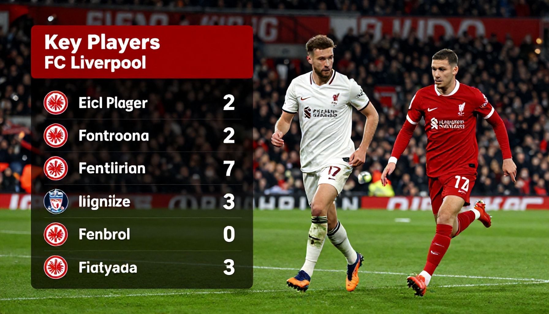 Die Schlüsselspieler des Abends