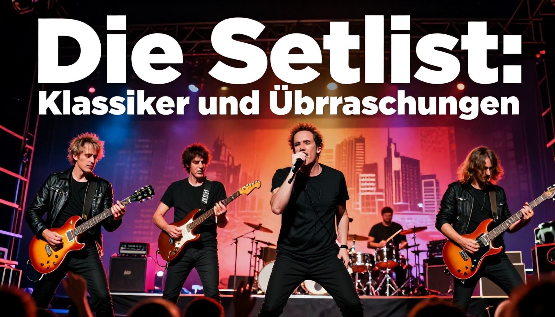 Die Setlist: Klassiker und Überraschungen