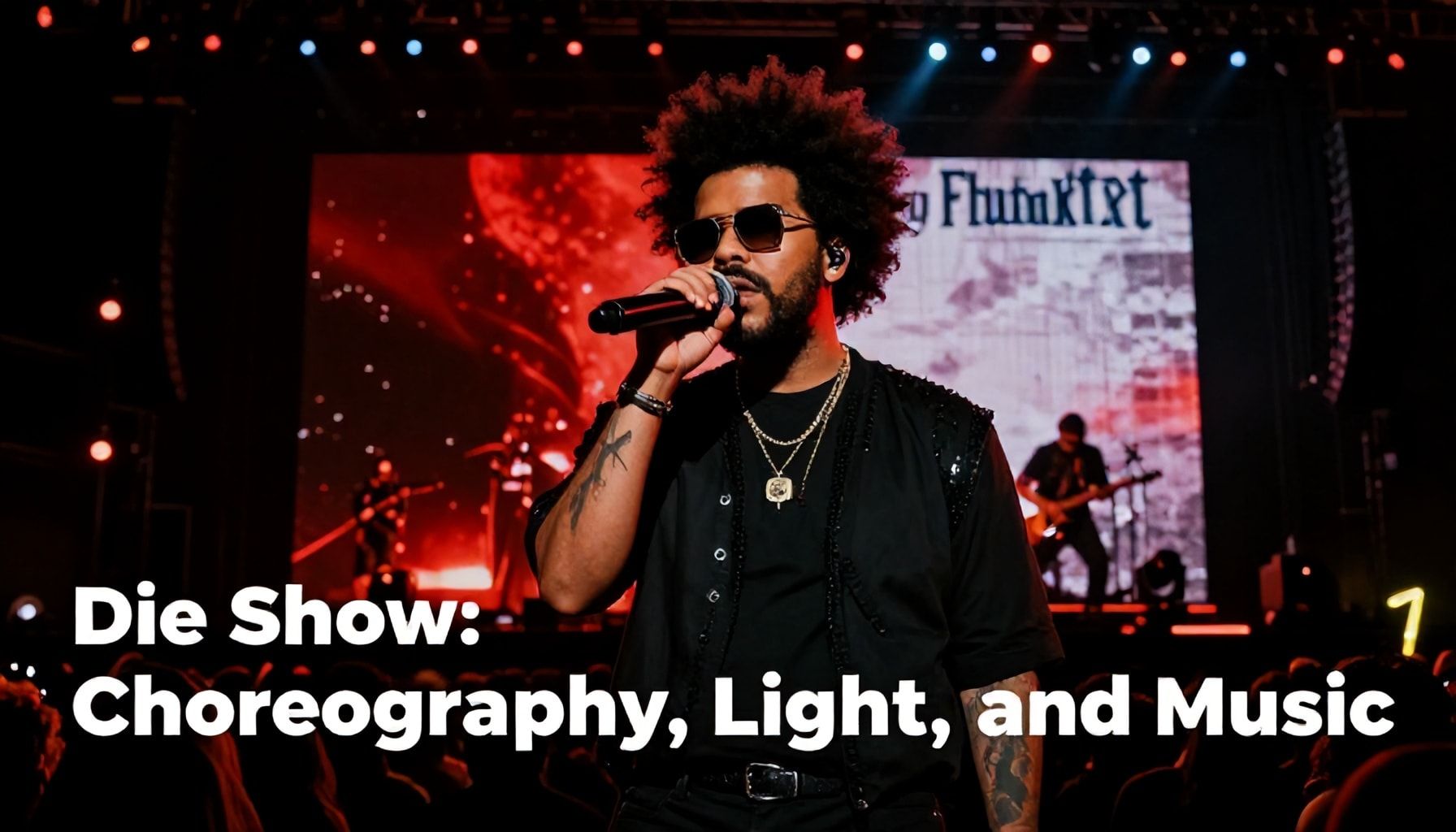 Die Show: Choreografie, Licht und Musik