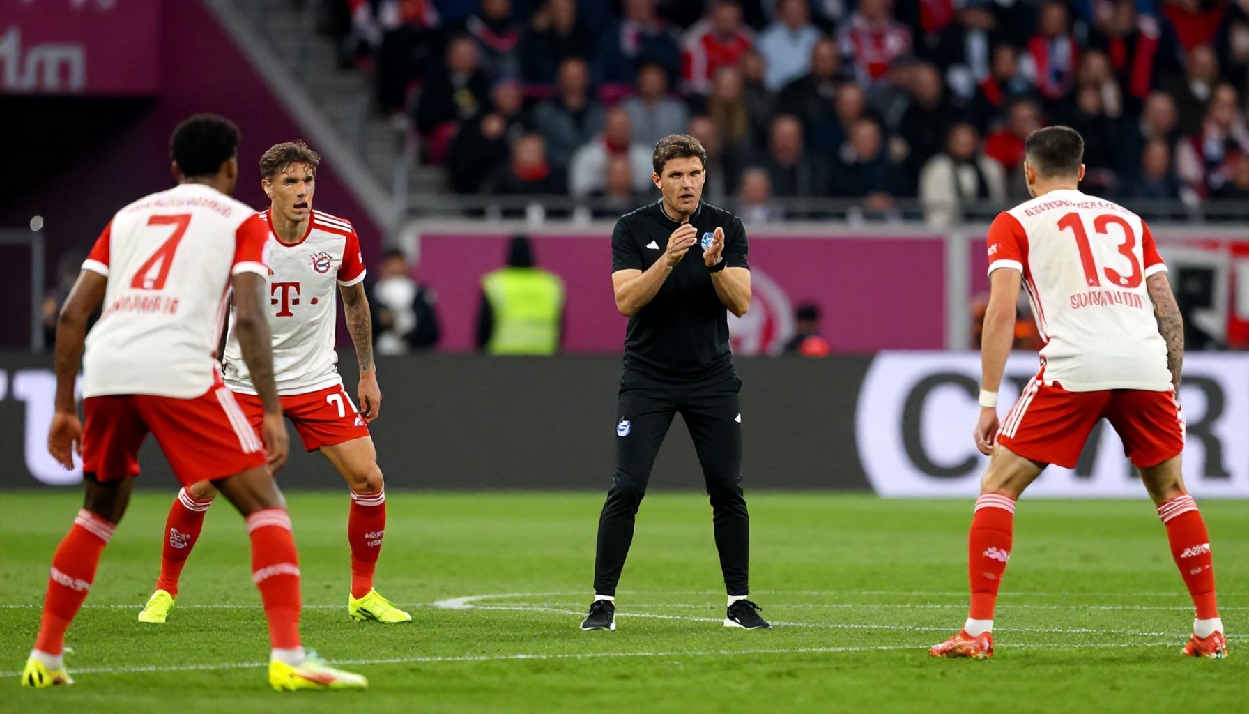 Die taktischen Entscheidungen des Trainers