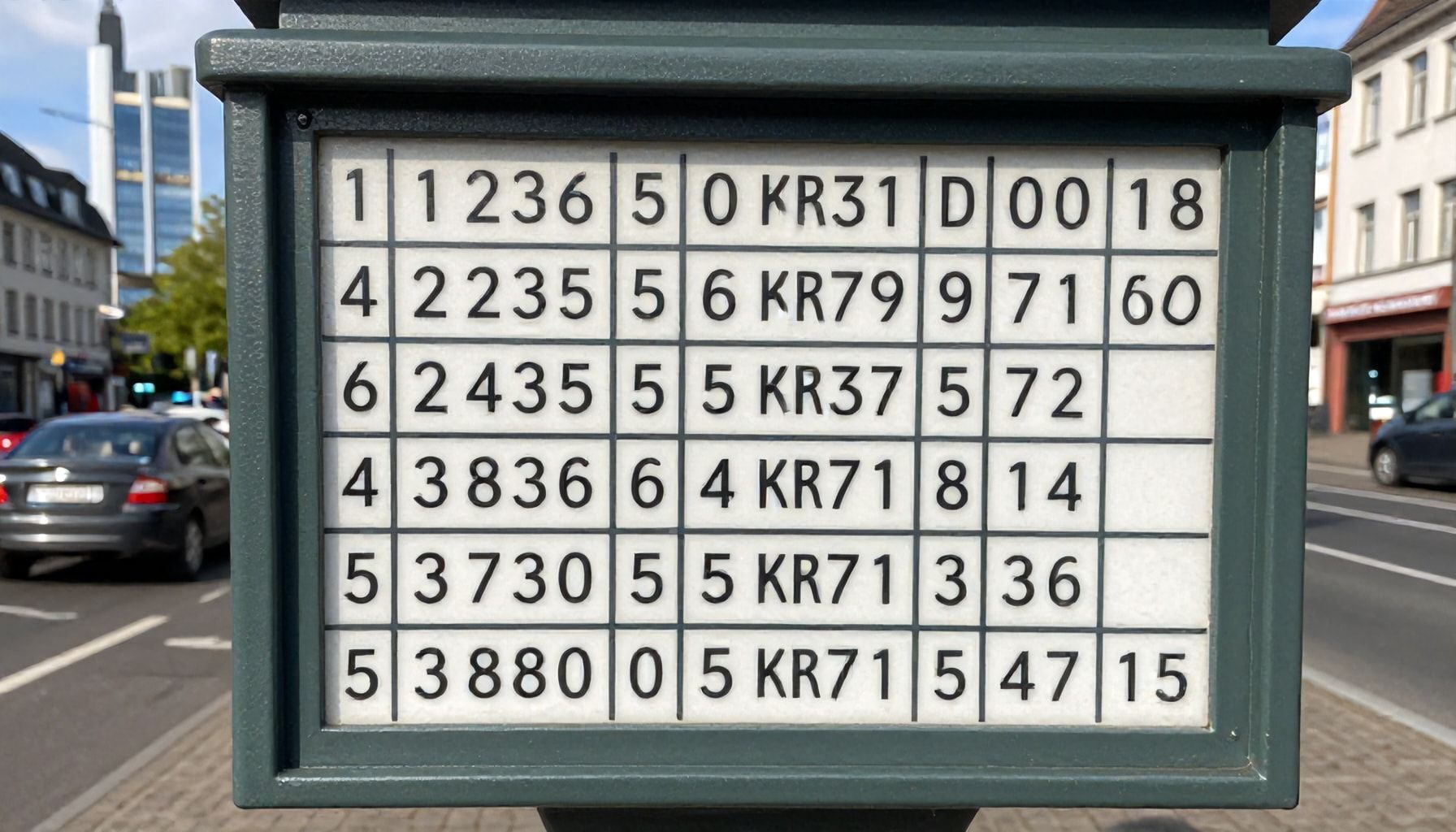 Die Zukunft der Postleitzahlen in einer wachsenden Stadt