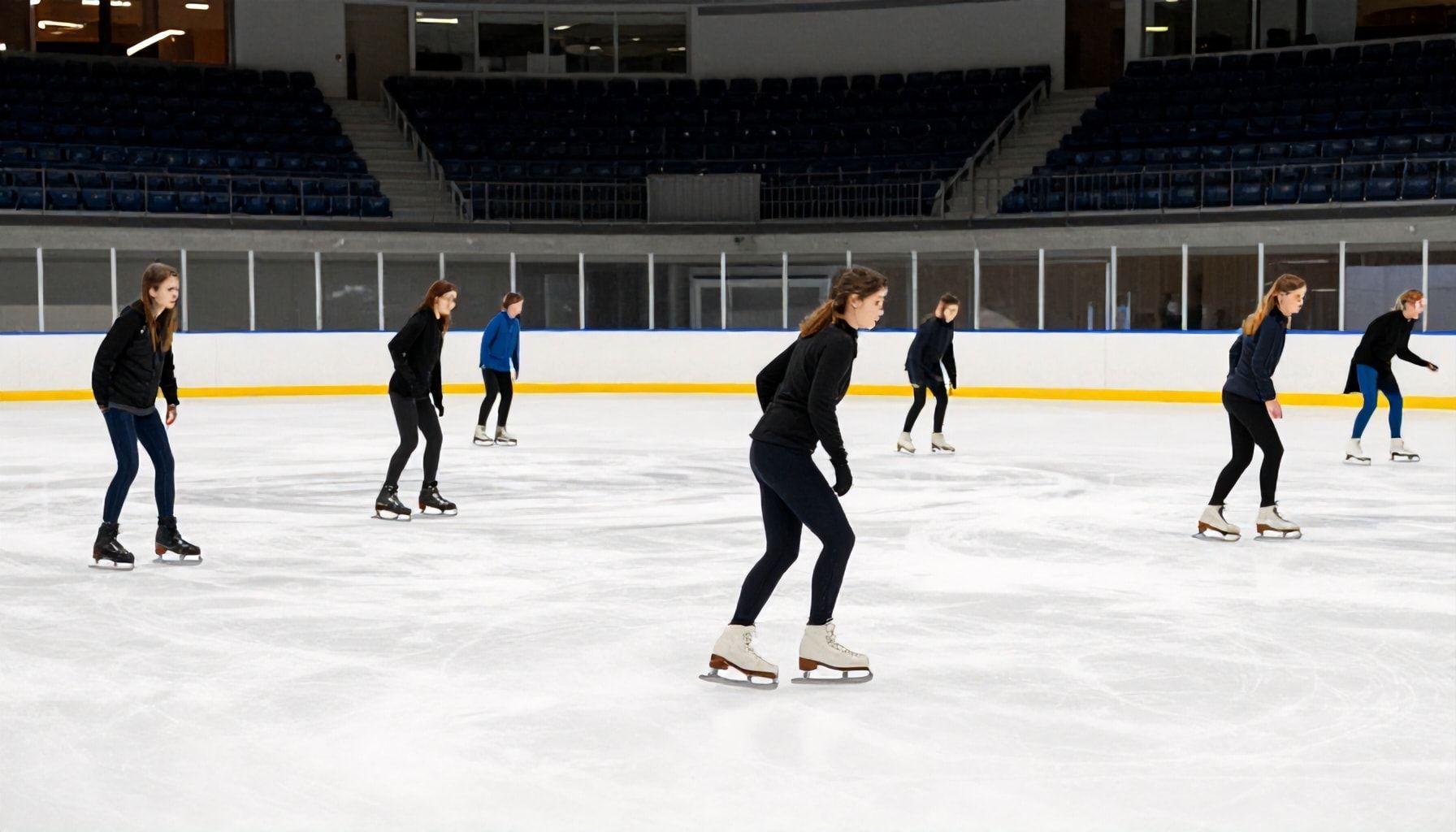 Ein Blick hinter die Kulissen der Eissporthalle