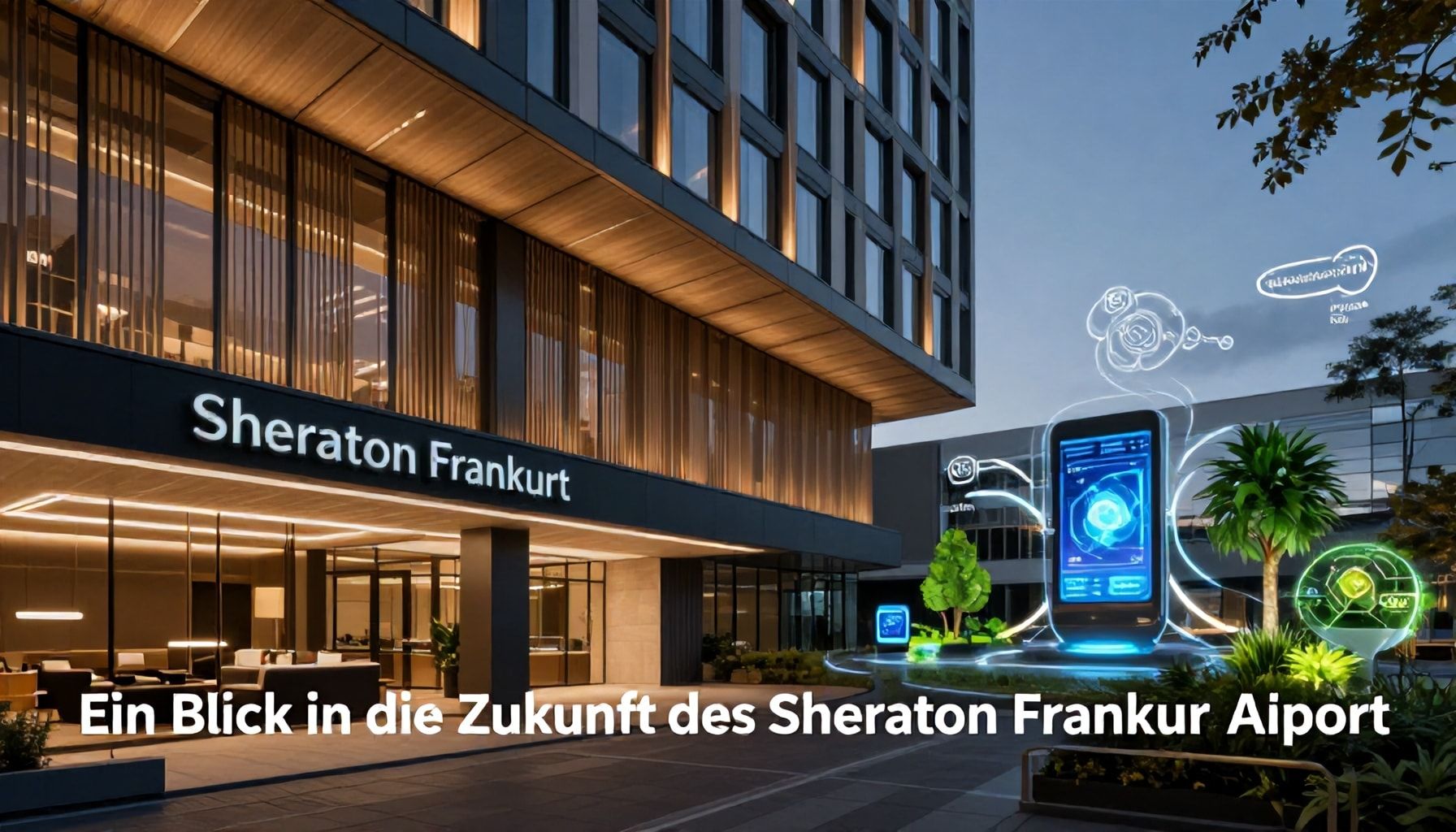 Ein Blick in die Zukunft des Sheraton Frankfurt Airport