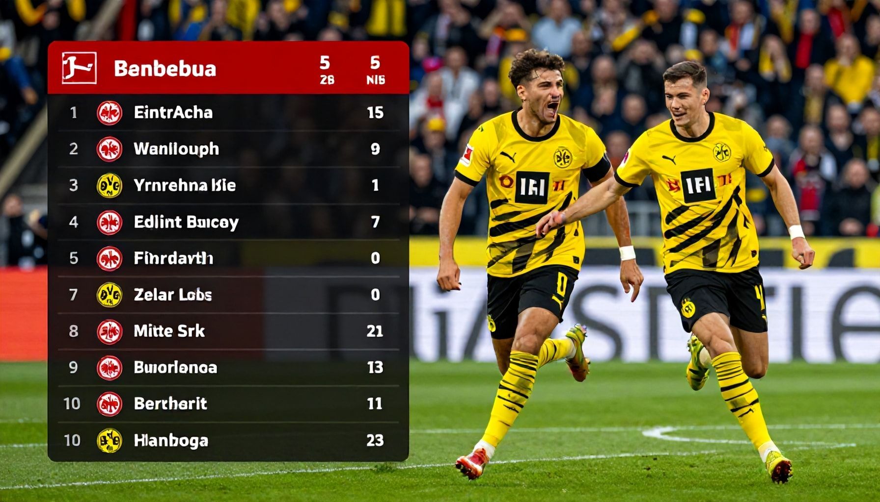 Ein spannendes Derby in der Bundesliga