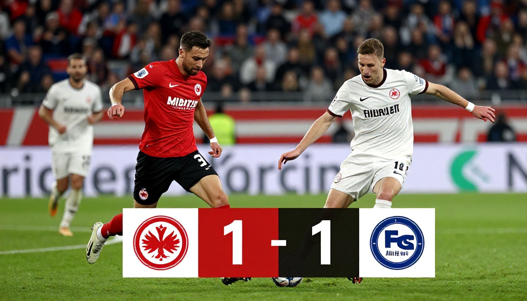 Ein spannendes Duell auf dem Rasen