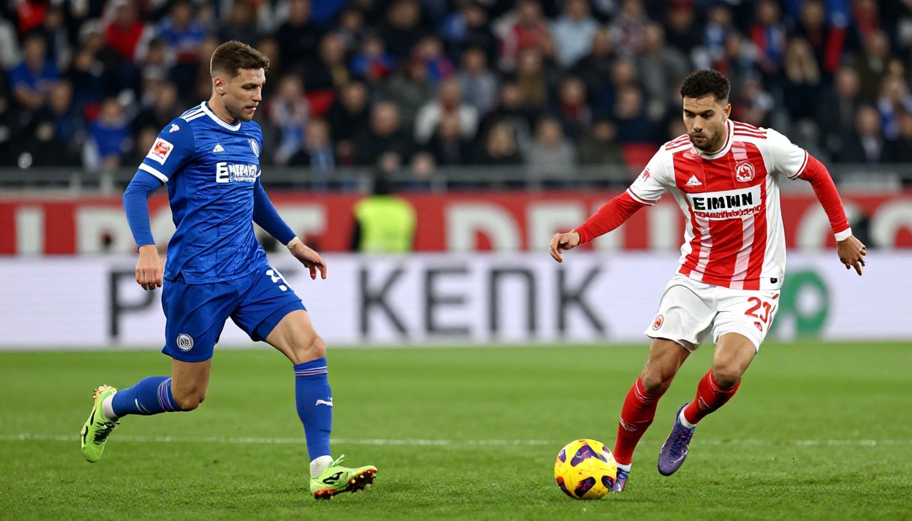 Ein spannendes Duell zweier Bundesligisten