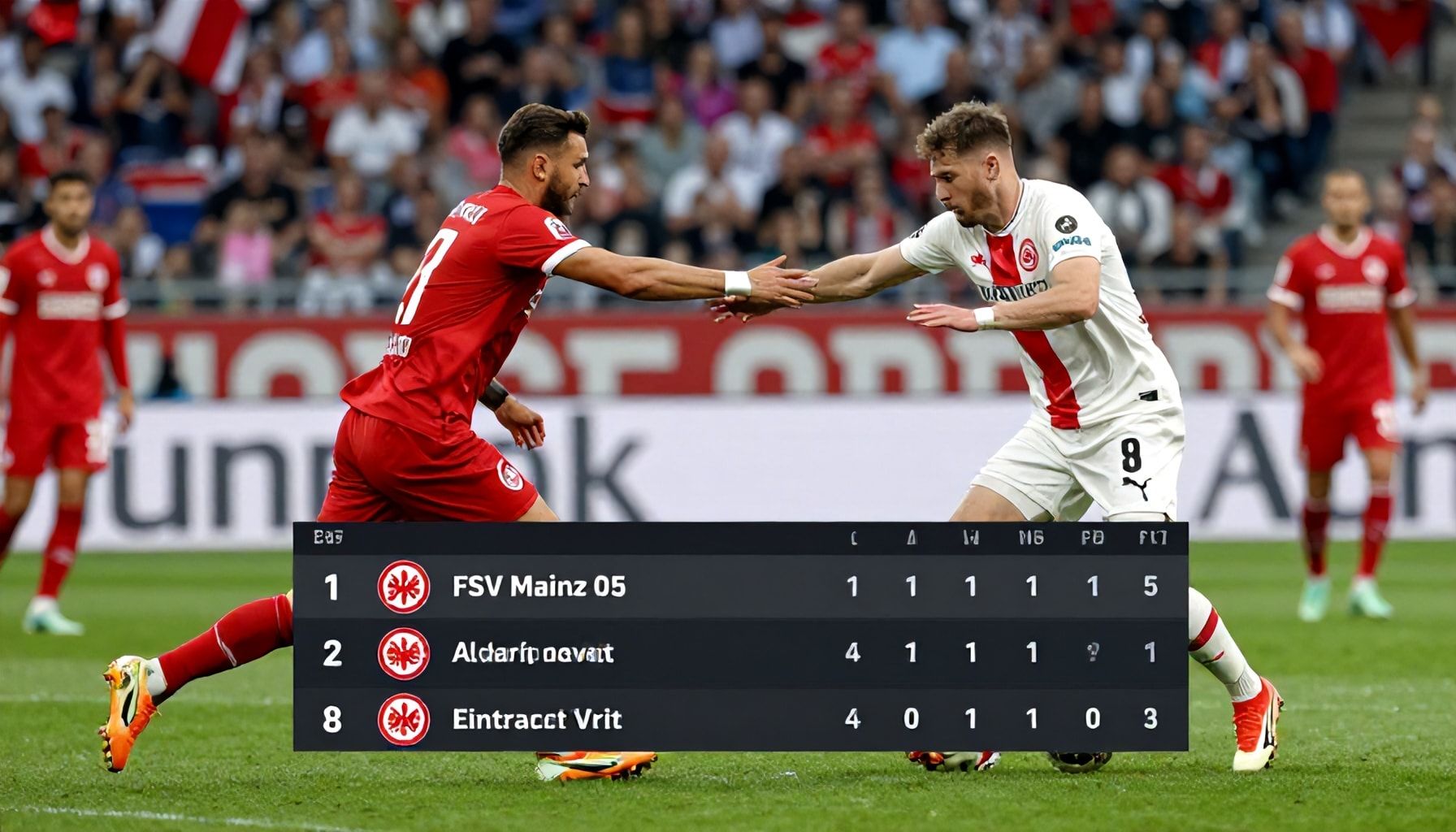 Ein spannendes Duell zweier Rivalen