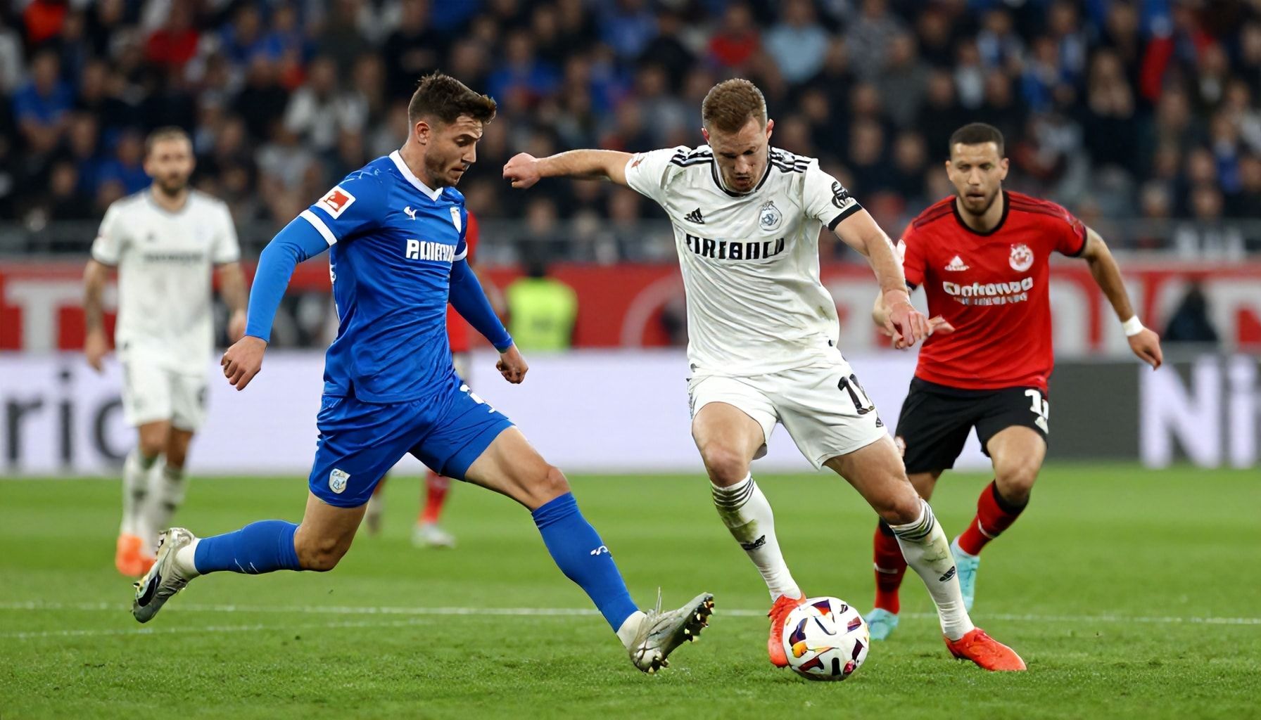 Ein spannendes Spiel in der Bundesliga