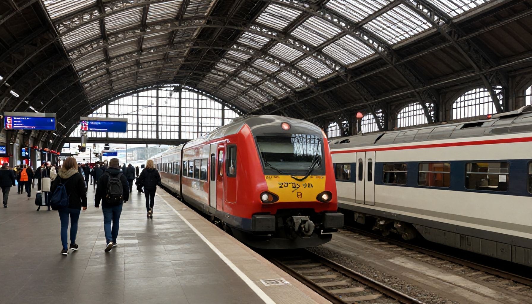 Ein Tag im Leben des Bahnhofs