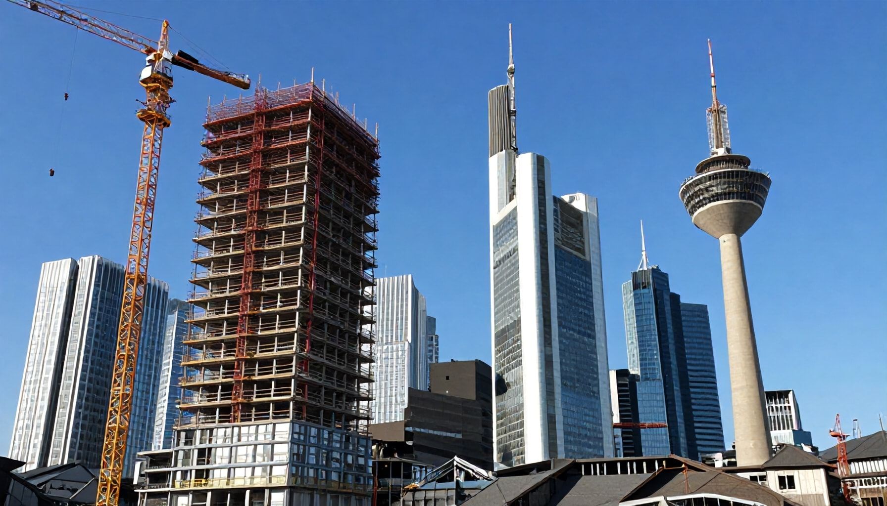 Ein Wahrzeichen Frankfurts entsteht