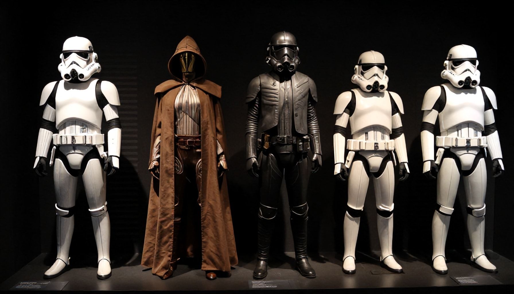 Einzigartige Kostüme und Requisiten aus der Galaxie