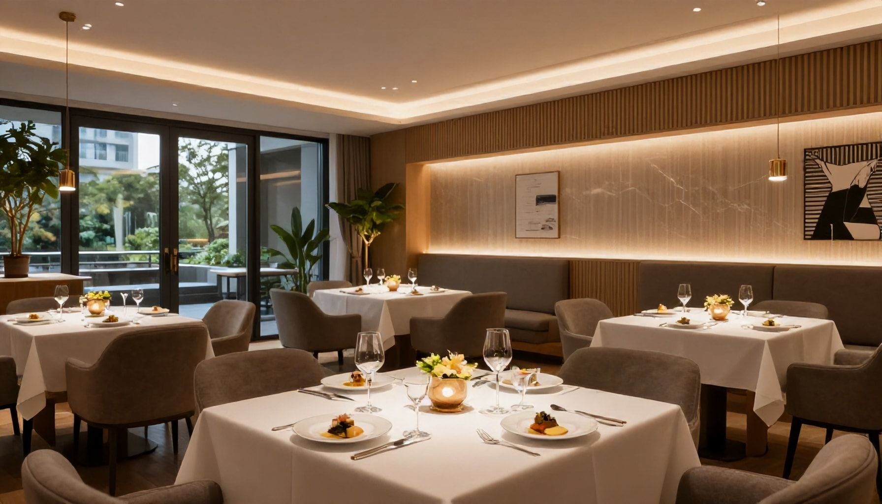 Exklusive Gastronomie und Wellness