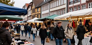 Frankfurter Flohmarkt lockt mit über 300 Ständen am Wochenende