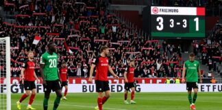Frankfurts Sieg gegen Freiburg mit 3-1 im Topspiel der Bundesliga