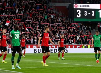 Frankfurts Sieg gegen Freiburg mit 3-1 im Topspiel der Bundesliga