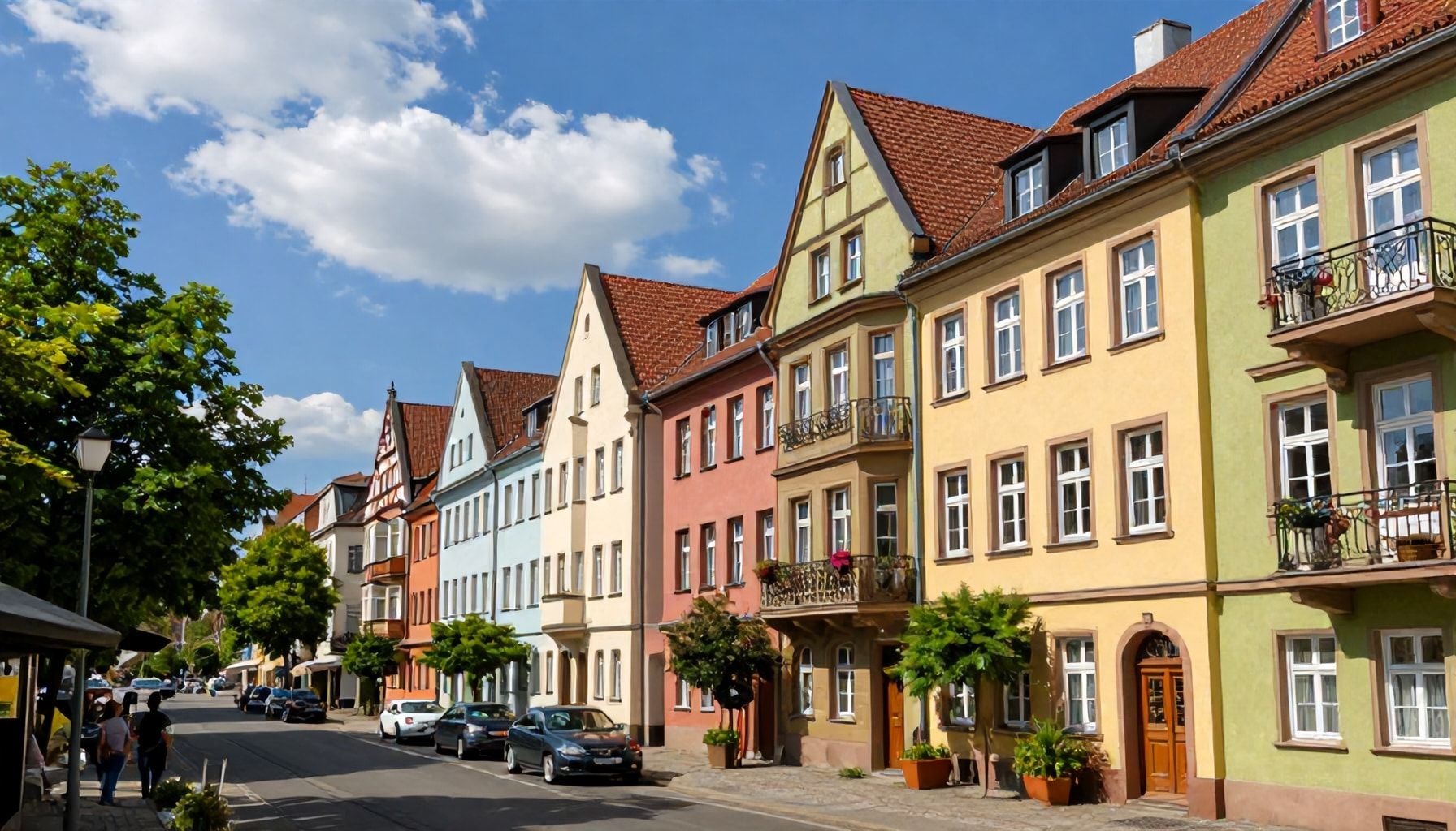 Frankfurter Berg: Ein lebendiges Viertel mit Geschichte