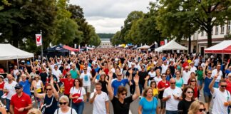 Frankfurter Berg: 12.000 Menschen feiern Straßenfest Home