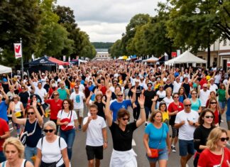 Frankfurter Berg: 12.000 Menschen feiern Straßenfest
