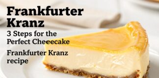 Frankfurter Kranz: 3 Schritte für den perfekten Käsekuchen