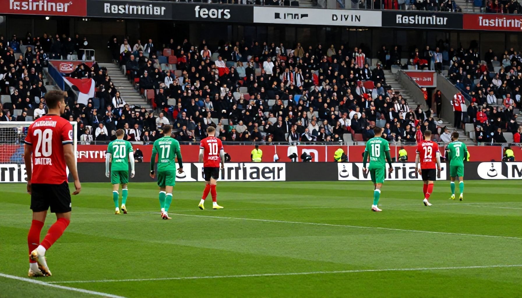 Frankfurts defensive Strategie