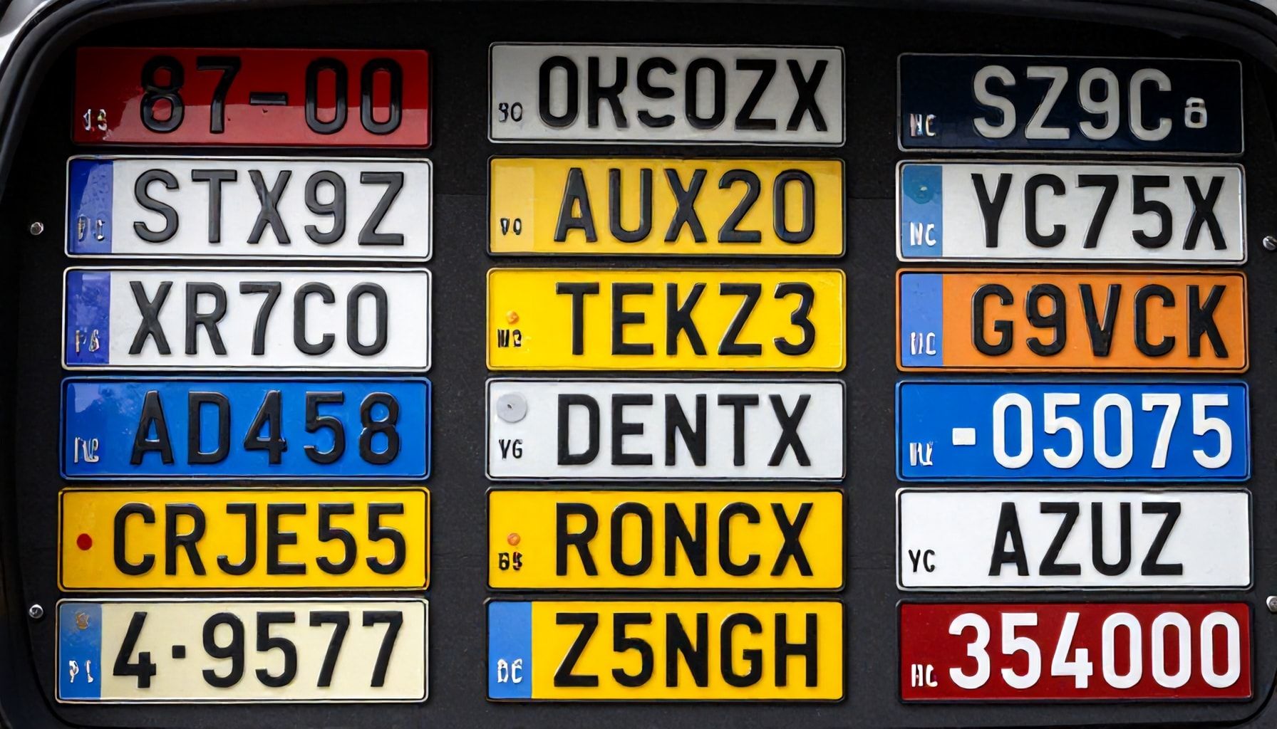 Frankfurts Liebe zu persönlichen Kennzeichen