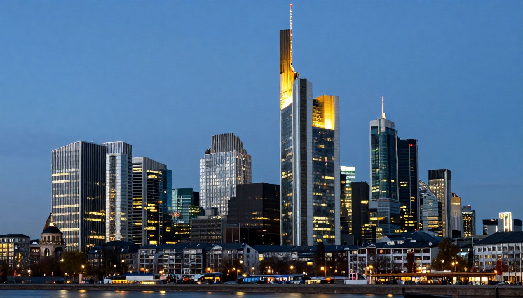 Frankfurts Skyline bekommt neuen Glanz