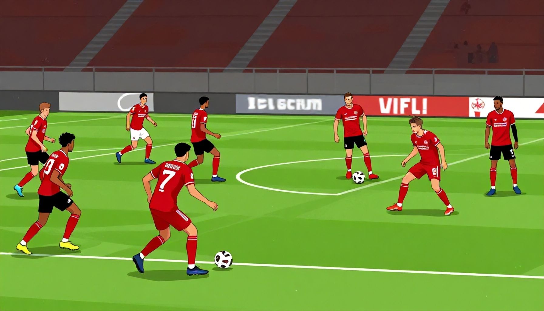 Frankfurts starke Offensive